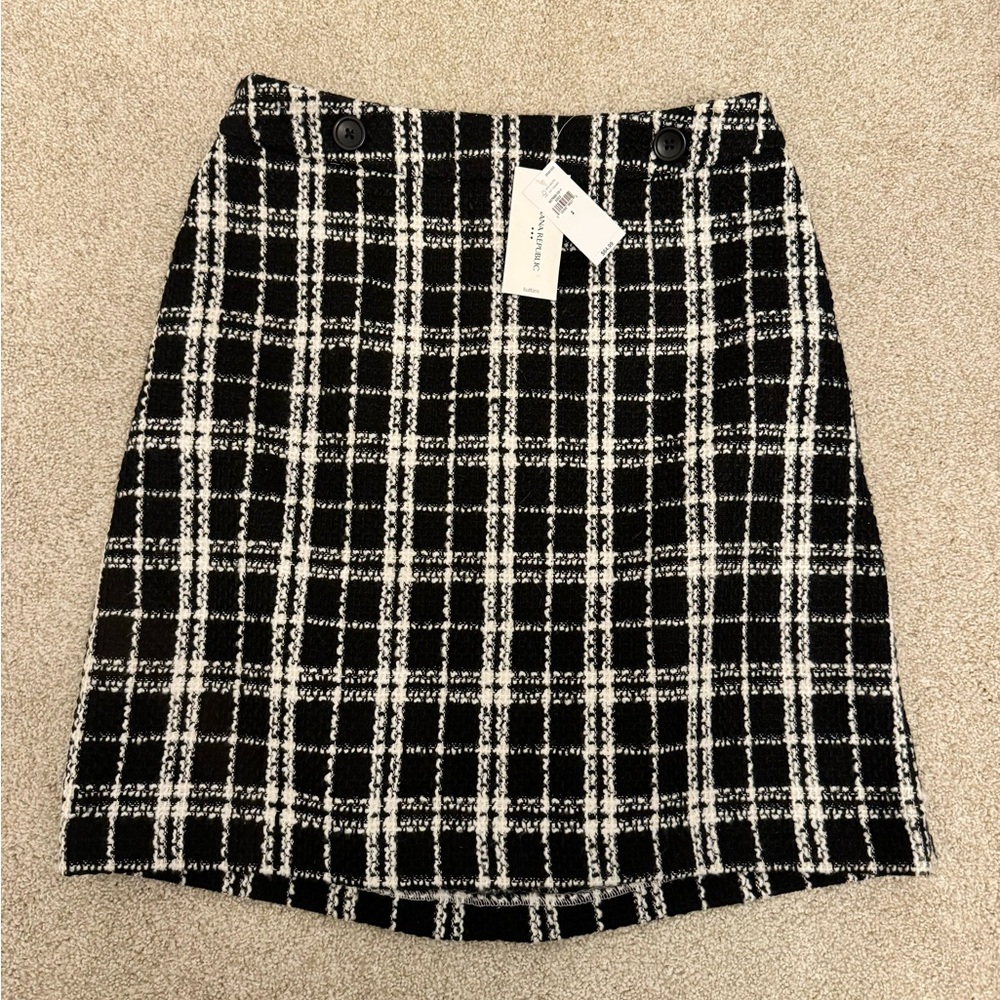 Banana Republic Tweed Skirt NWT